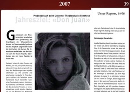 Artikel über das Theaterstück: "Eidechse" von A.Volodin  Russische Internet Magasine Schwingen.net von Marina Ochrimovskaja