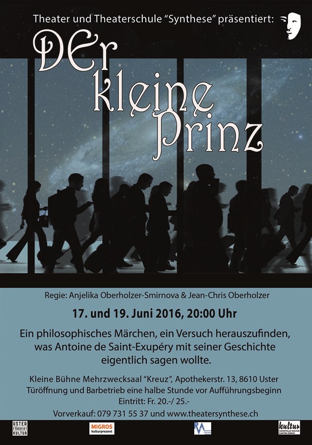 Plakat «Der kleine Prinz» (2016) – Theater Synthese